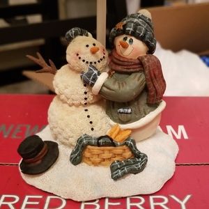 Crazy Mountain Tealight Candleholder Lamp